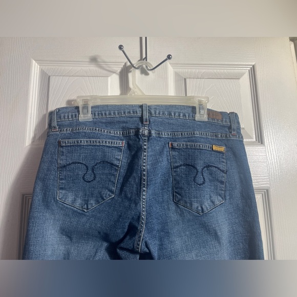 Vintage Y2K early 2000s plus size YEE YEE flare TRUCK JEANS size 17 READ - Picture 7 of 10